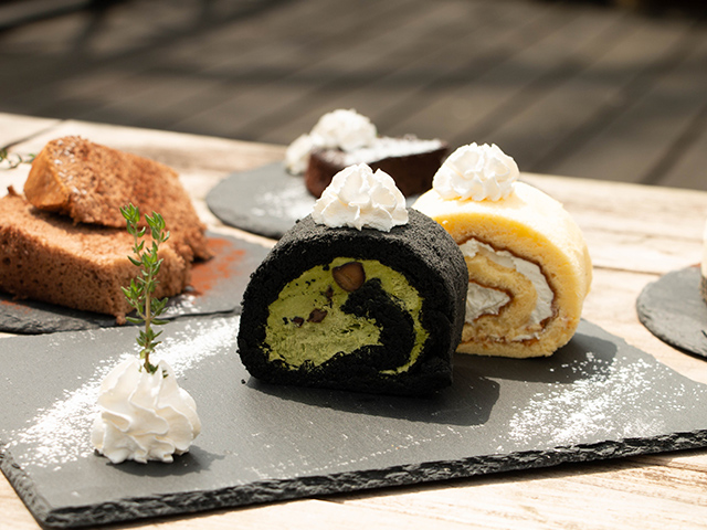 花論珈琲茶房・10種のケーキが食べ放題