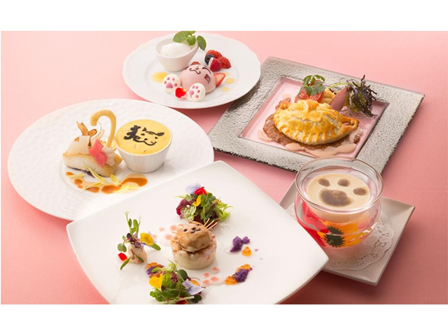 「猫まみれ展MAX 」とコラボした猫尽くしランチ